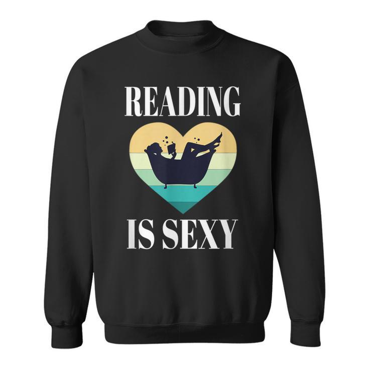 Reading Books In Bathtub Bathing Sexy Bookworm Reading Rats Sweatshirt