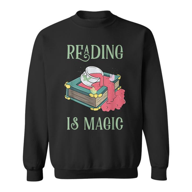 Reading Is Magic Book Reader Sweatshirt