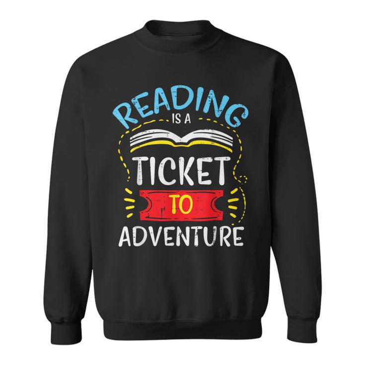 Reading Shirts Book Lover Bookworm Librarian -Adults Modern Small Sweatshirt