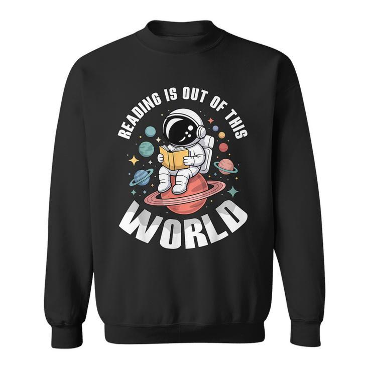 Reading Is Out Of This World Library Week World Book Day Sweatshirt