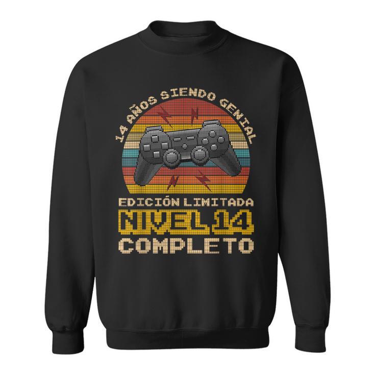 Regalo De Cumpleaños 14 Años Gamer Nivel 14 Completo Camisa de entrenamiento