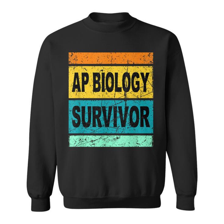 Retro AP Biology Shirt AP Biology Survivor Prep Book Study Sweatshirt