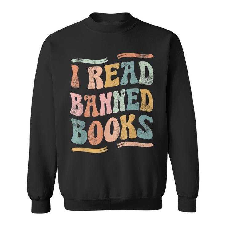 Retro I Read Banned Books Shirt Sweatshirt