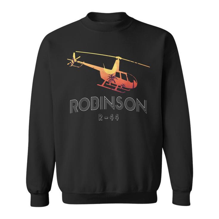 Robinson R44 Helicóptero Aviador Piloto Regalo Camisa de entrenamiento