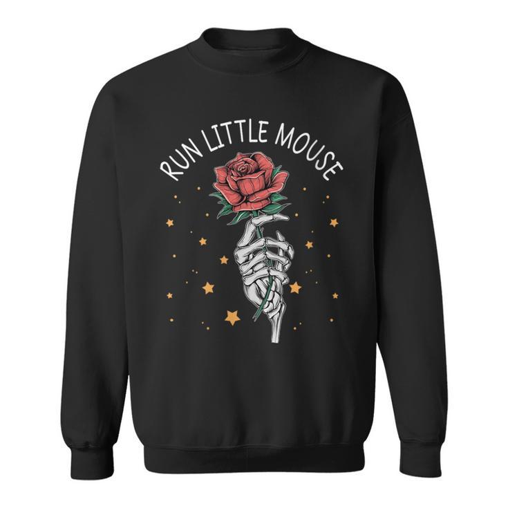Run Little Mouse Book Lover Smut Reader Sweatshirt
