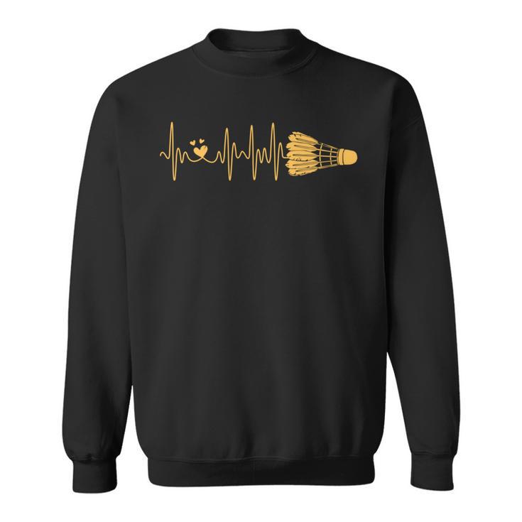 Shuttlecock バドミントン ハートビート メンズ レディース キッズ チームプレーヤー 長袖tシャツ スウェットシャツ