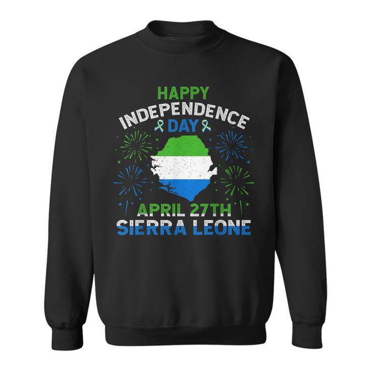 Sierra Leone 65Th Independence Day Sierra Leonean Pride 27Th Sweatshirt