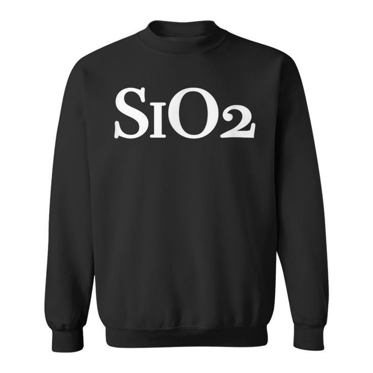 Sio2化学二酸化ケイ素クォーツシリカ化学処方 スウェットシャツ