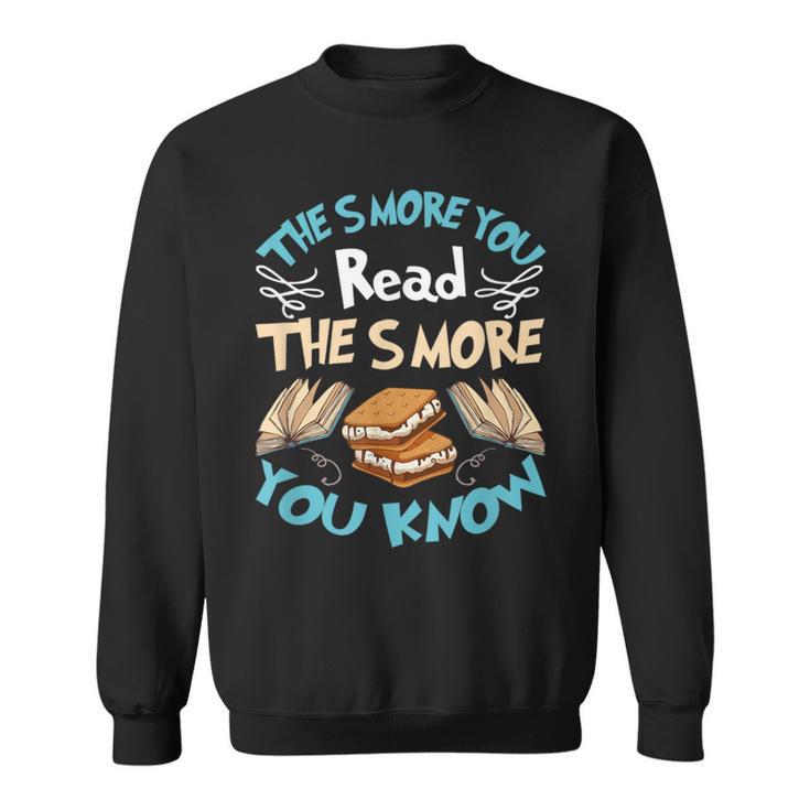 S'More Read Book Lover Sweatshirt