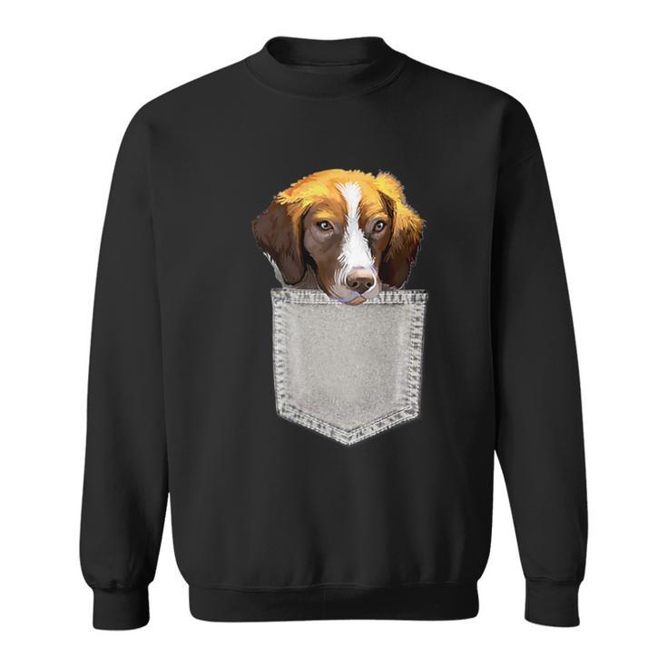Spaniel Bretón Perro En Un Bolsillo Dog In A Pocket Camisa de entrenamiento