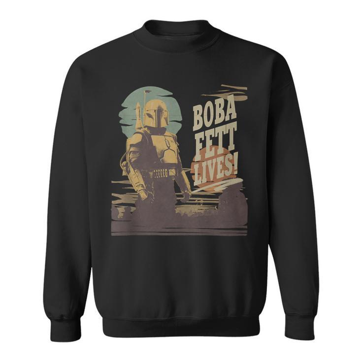 Star Wars The Book Of Boba Fett Lives Sweatshirt