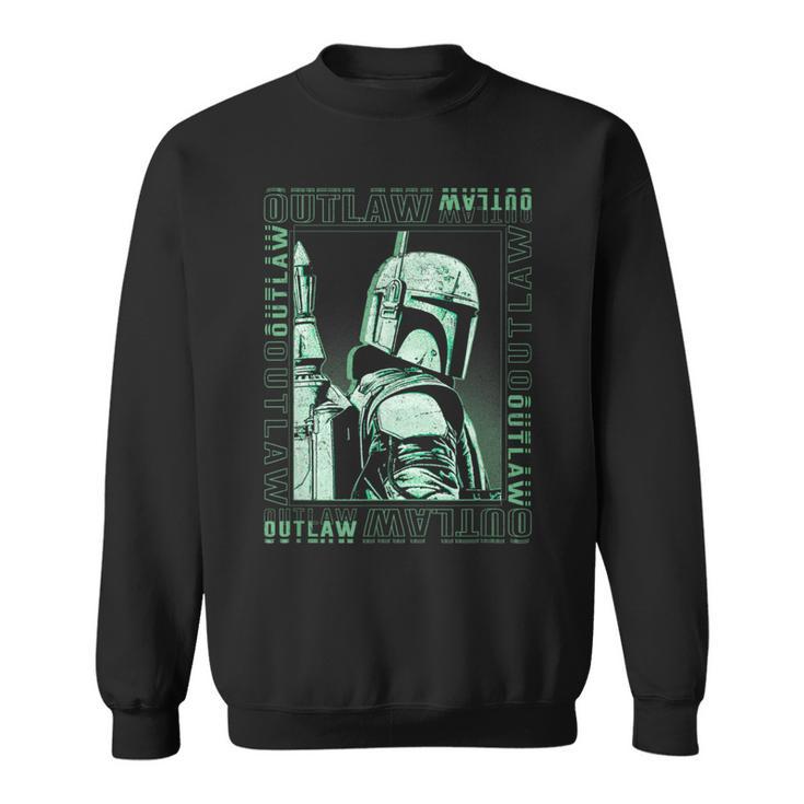 Star Wars The Book Of Boba Fett Outlaw Box Up Sweatshirt