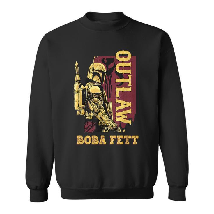 Star Wars The Book Of Boba Fett Outlaw Color Pop Sweatshirt