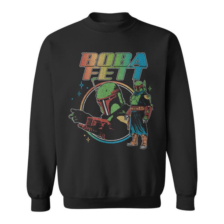 Star Wars The Book Of Boba Fett Rainbow Logo Sweatshirt