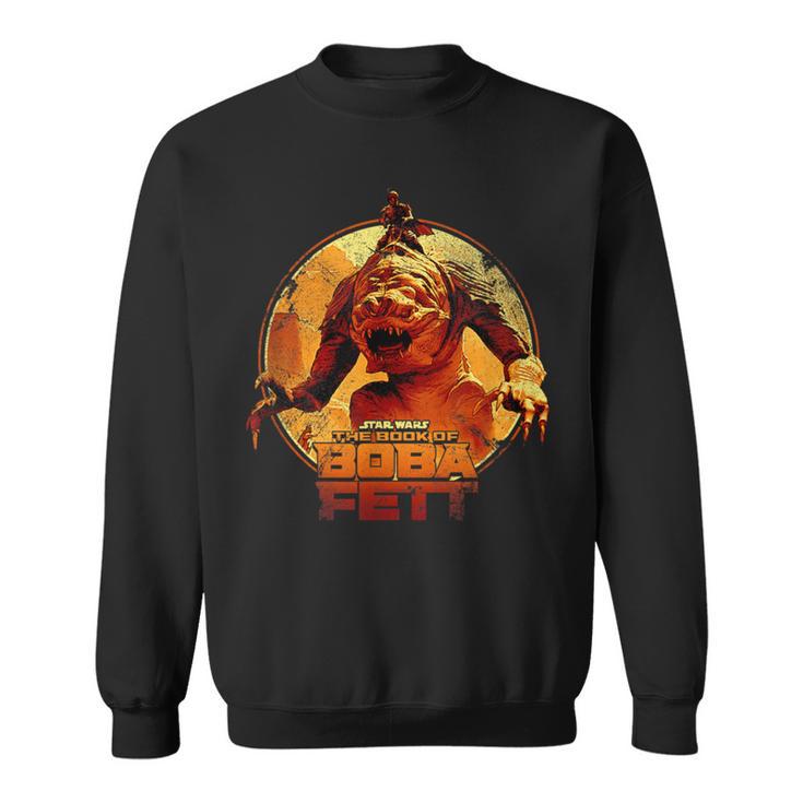 Star Wars The Book Of Boba Fett Sands Of The Past Poster Sweatshirt
