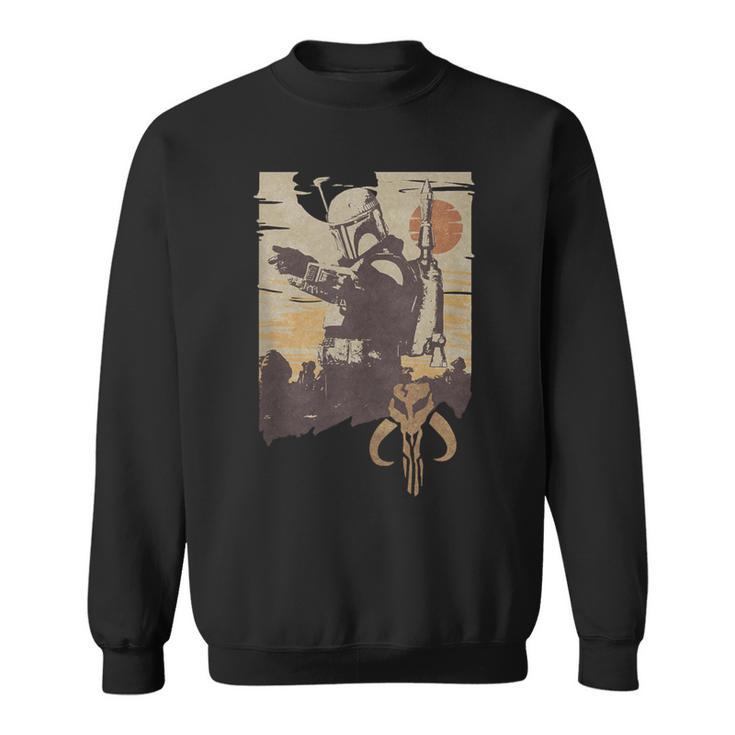 Star Wars The Book Of Boba Fett Tatooine Battle Sweatshirt
