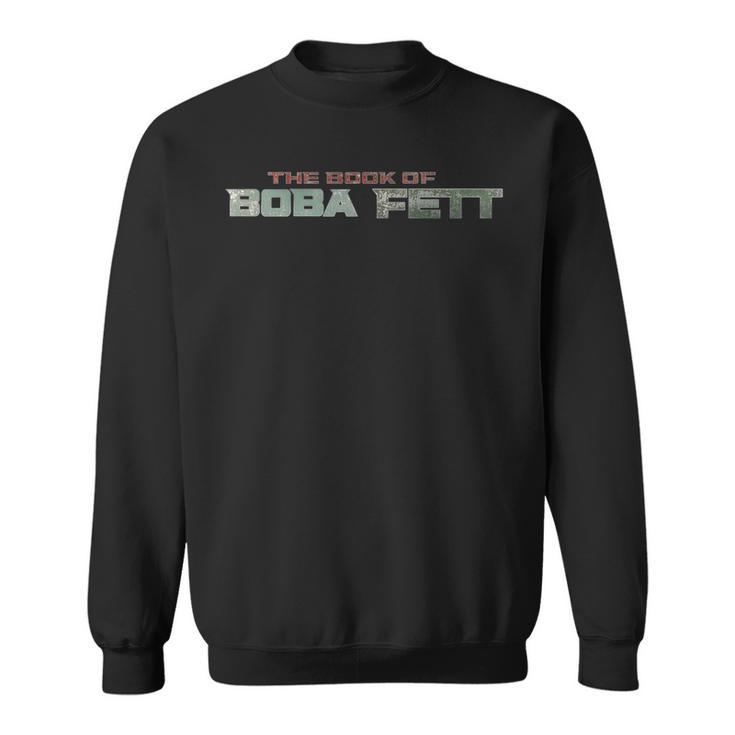 Star Wars The Book Of Boba Fett Text Logo Sweatshirt