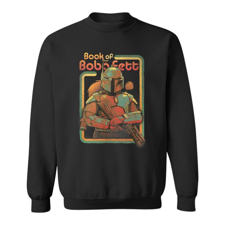 Star Wars The Book Of Boba Fett Twin Suns Retro Box Up Sweatshirt Star Wars The Book Of Boba Fett Twin Suns Retro Box Up Sweatshirt