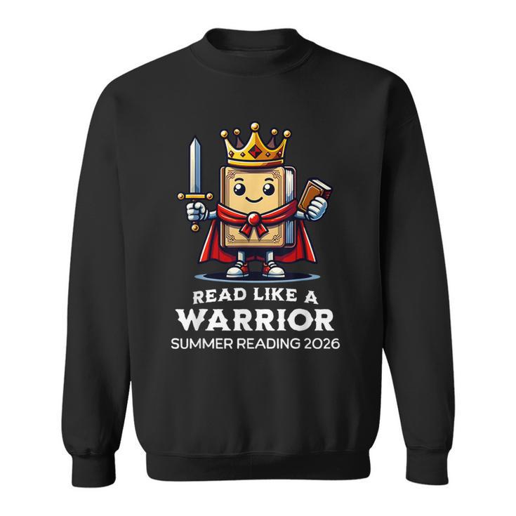 Summer Reading 2026 Book Reader Librarian Prize Warrior Sweatshirt