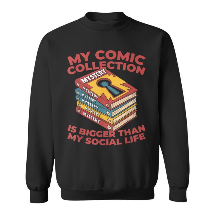 Superheroes Art Graphic Novels Comic Books Sweatshirt