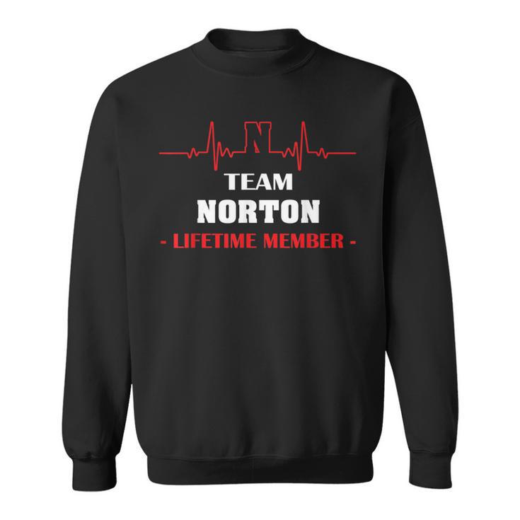 Team Norton Lifetime Memember Blood Fully Family スウェットシャツ