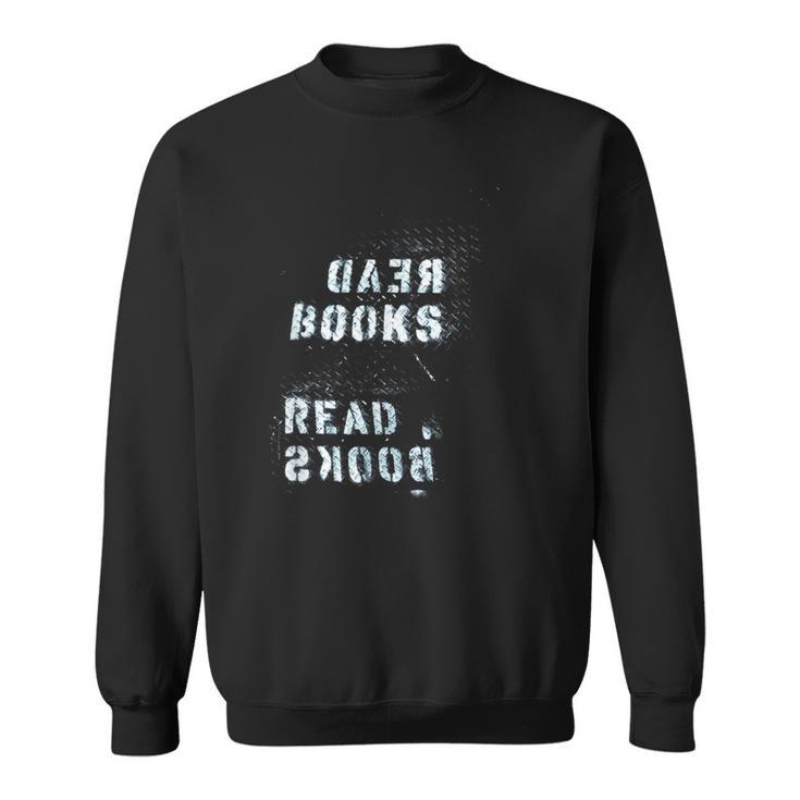 Trendy Read Books Stencil Spray Paint Sweatshirt