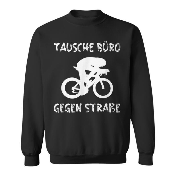 Triathlete Office Against Road Bike ランニング トライアスロンスポーツ スウェットシャツ