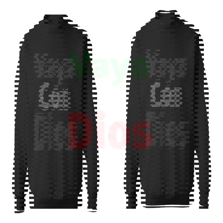 Vaya Con Dios Go With God Walk With God インスピレーションtシャツ 長袖tシャツ スウェットシャツ