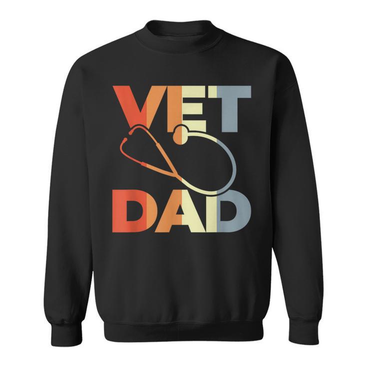 Veterinario Papà Medicoeterinario Felpa