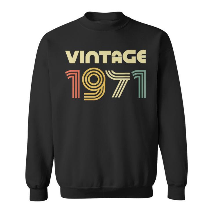 Vintage 1971 50Th Birthday スウェットシャツ