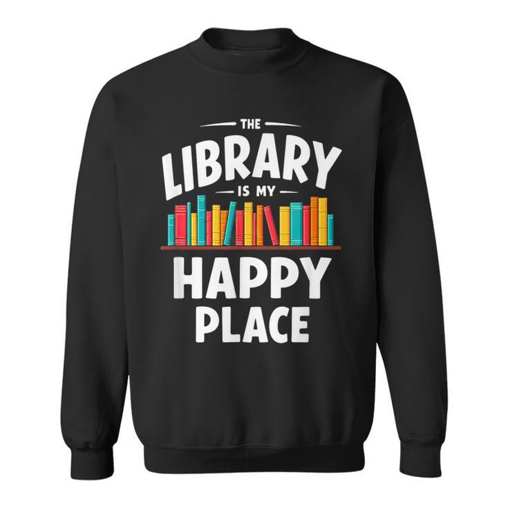 Vintage The Library Librarian Book Reading Sweatshirt