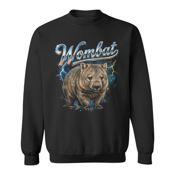 Wombat ビンテージ 90年代 レトロ ファニー ウォンバット 80年代 メンズ レディース スウェットシャツ