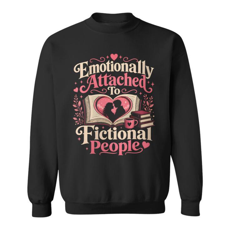 Women's Book Reading Joke Humor Sweatshirt