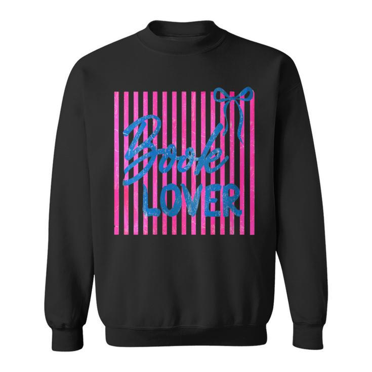 Women's Coquette Book Lover Sweatshirt