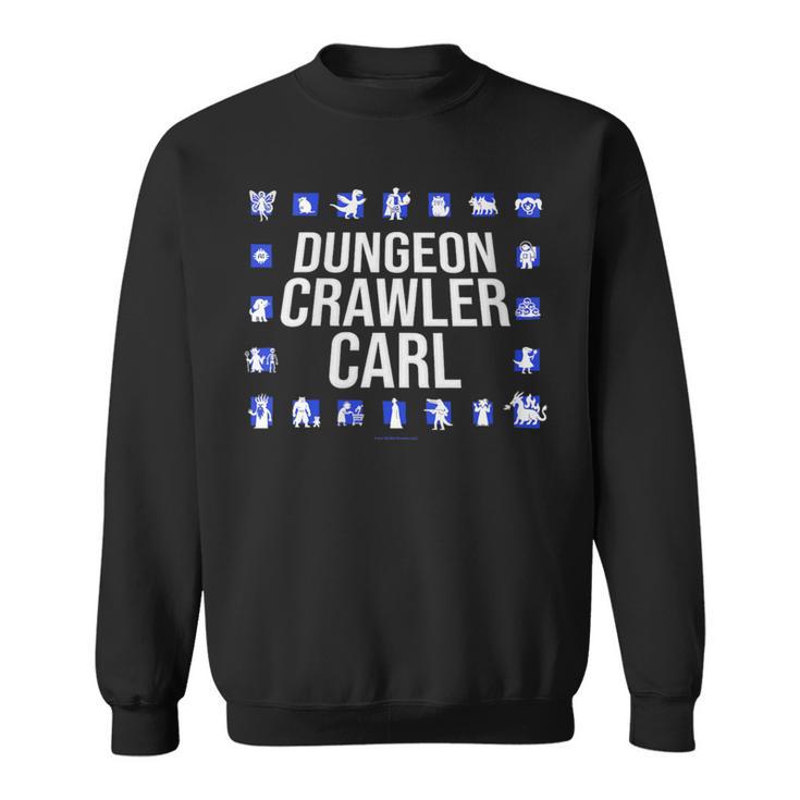 Women's DCC Logo With Marquee Icons Book Series Sweatshirt