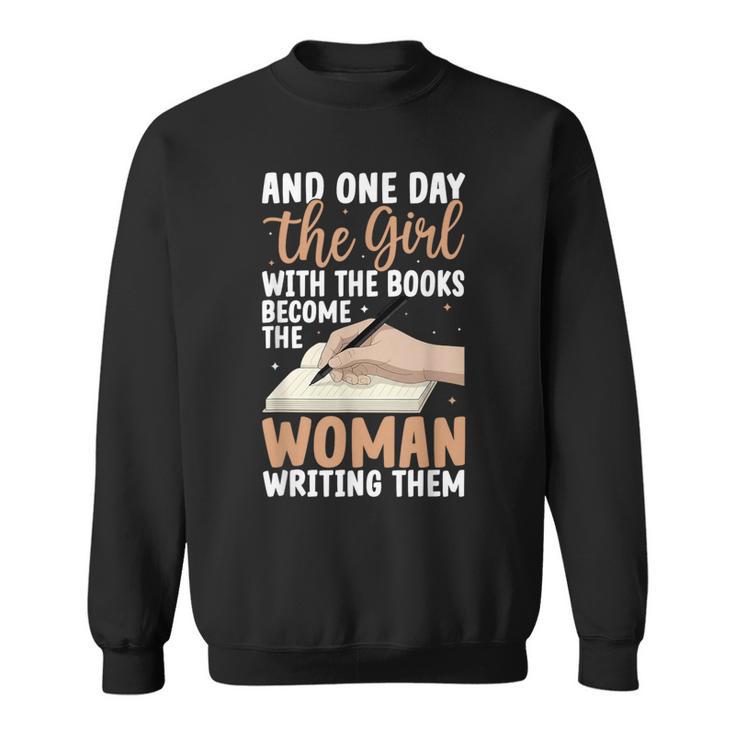 Writer Shirt For Women Author Book Novelist Poet Sweatshirt