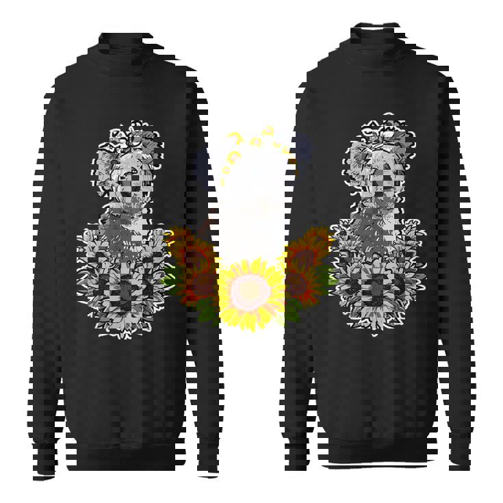 かわいいコアラベア ポイズンひまわりデココアラ スウェットシャツ