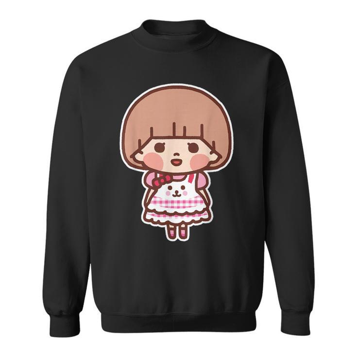 ゆるかわメルちゃん ビッグプリント（表裏） スウェットシャツ