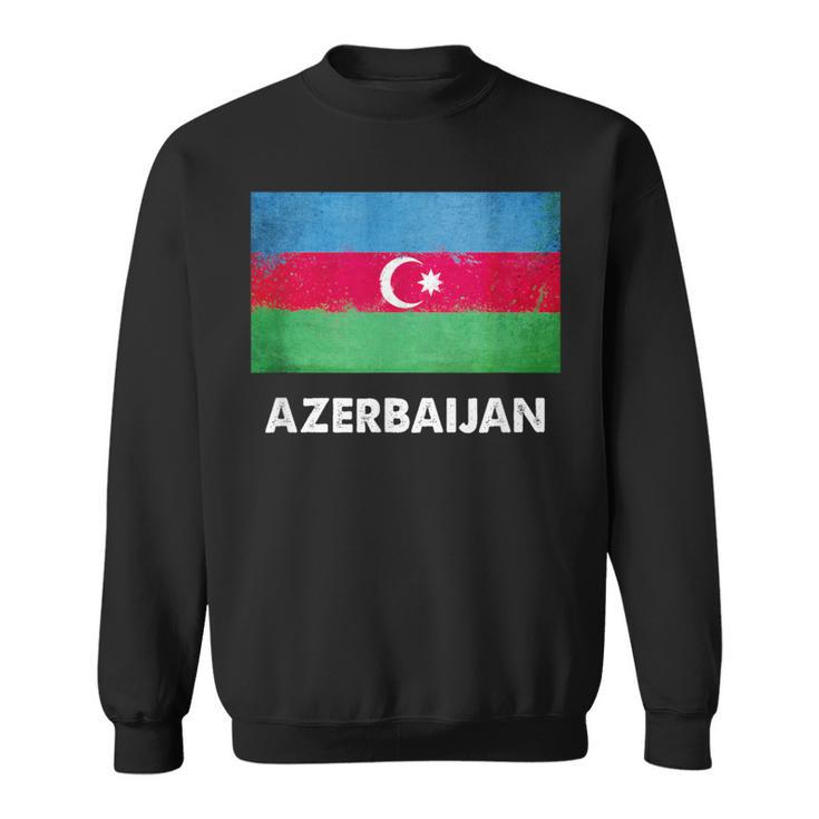 アゼルバイジャン国旗tシャツ スウェットシャツ