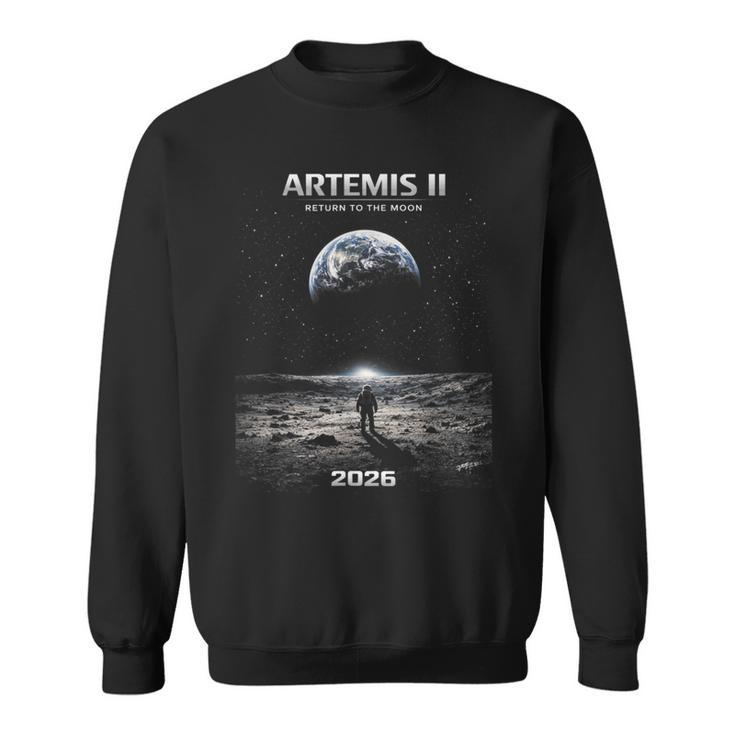 アルテミス 宇宙飛行士ミッション トゥ・ザ・ムーン 2026 ロケットアルテミス2 スウェットシャツ