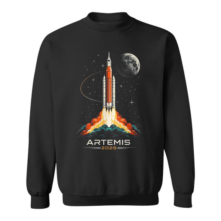 アルテミスii宇宙ロケット打ち上げミッショントゥザムーンアルテミス2 スウェットシャツ