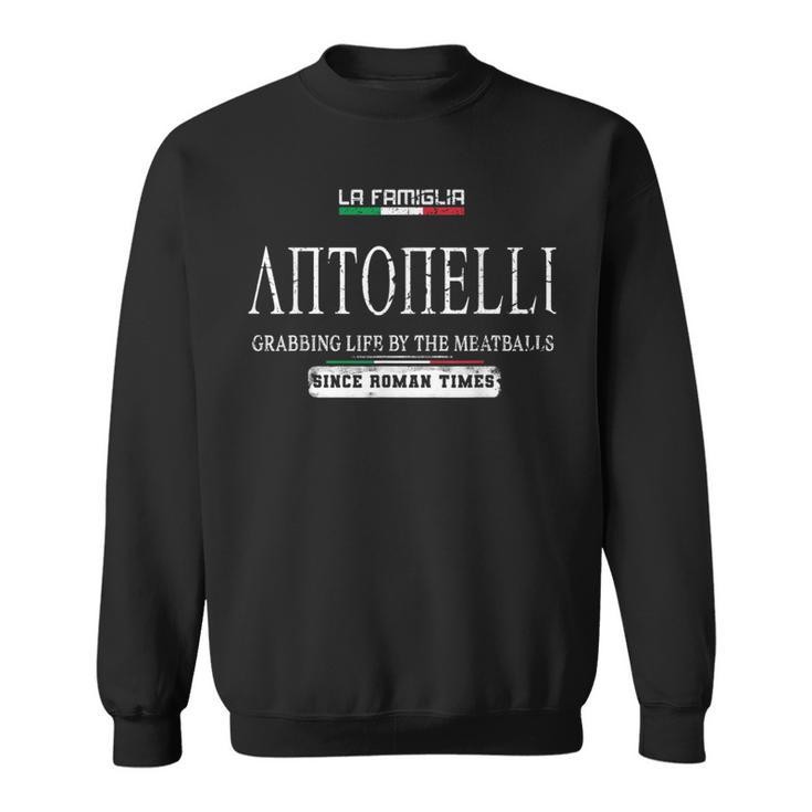 イタリアラ・ファミリア・アントネッリがミートボールで人生をつかむ スウェットシャツ