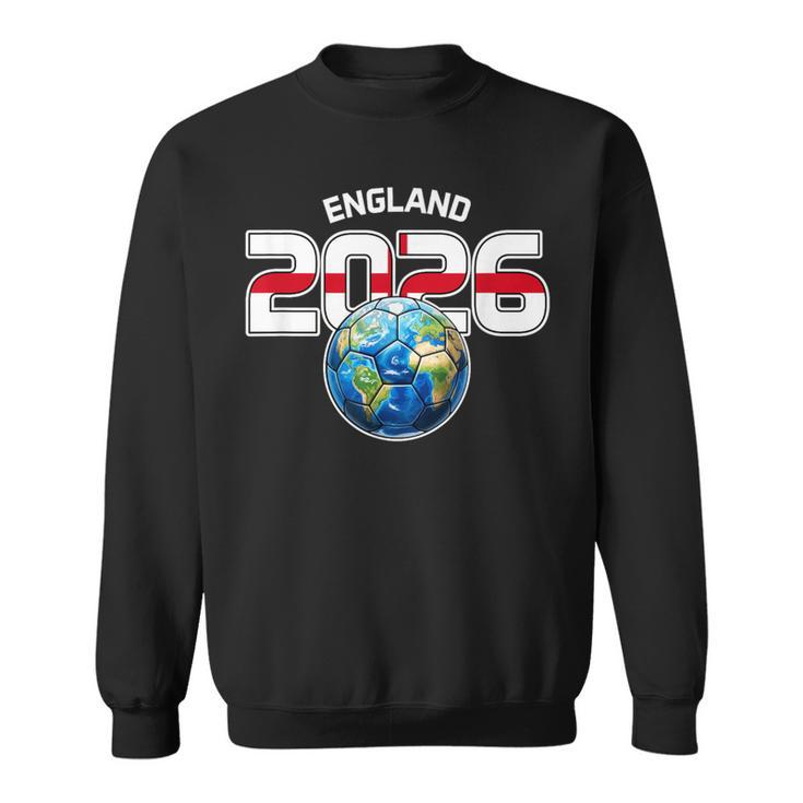 イングランド 2026 ワールドサッカー スウェットシャツ