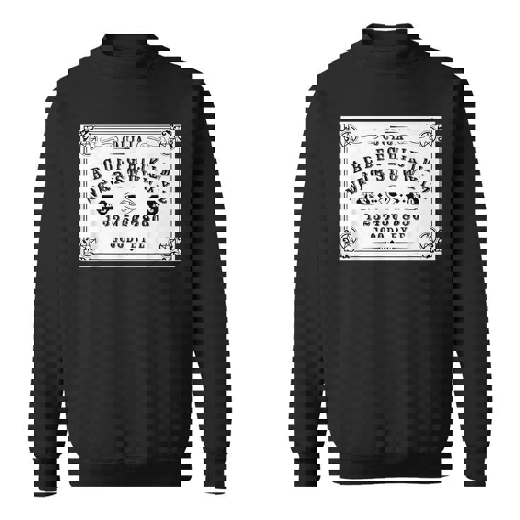 ウイジャボード ハロー超常現象捜査官 ゴシック・ウイジャ・ペイガン スウェットシャツ