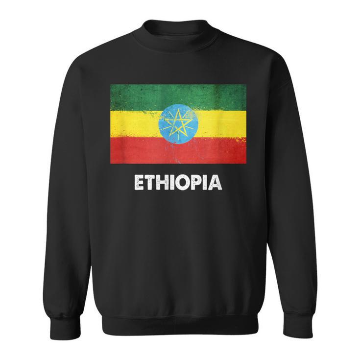 エチオピア国旗tシャツ スウェットシャツ