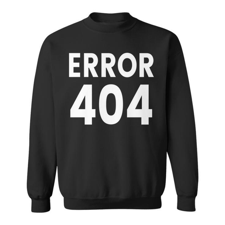 エラー404 長袖tシャツ スウェットシャツ