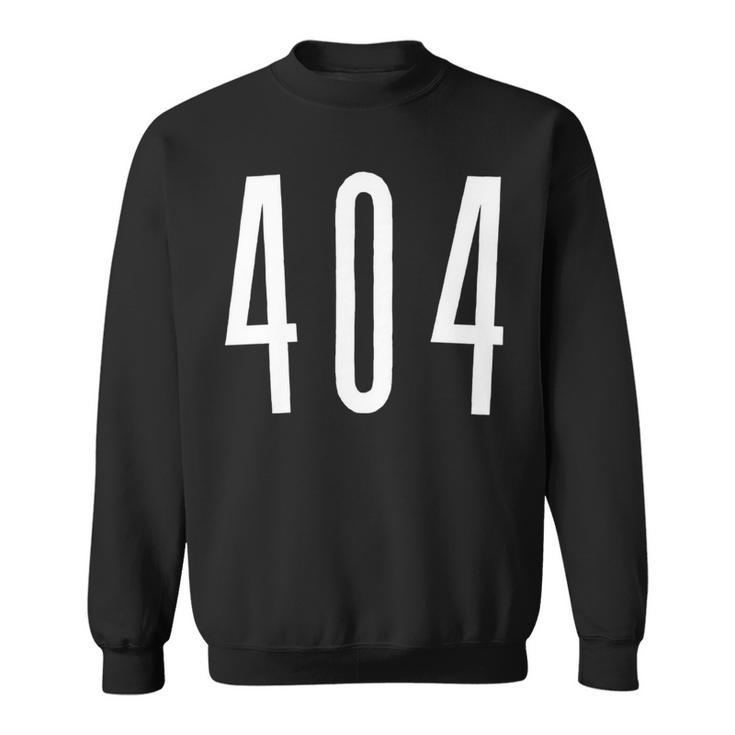 エリアコード 404 アトランタ ジョージア Ga Four Zero Four 404 長袖tシャツ スウェットシャツ