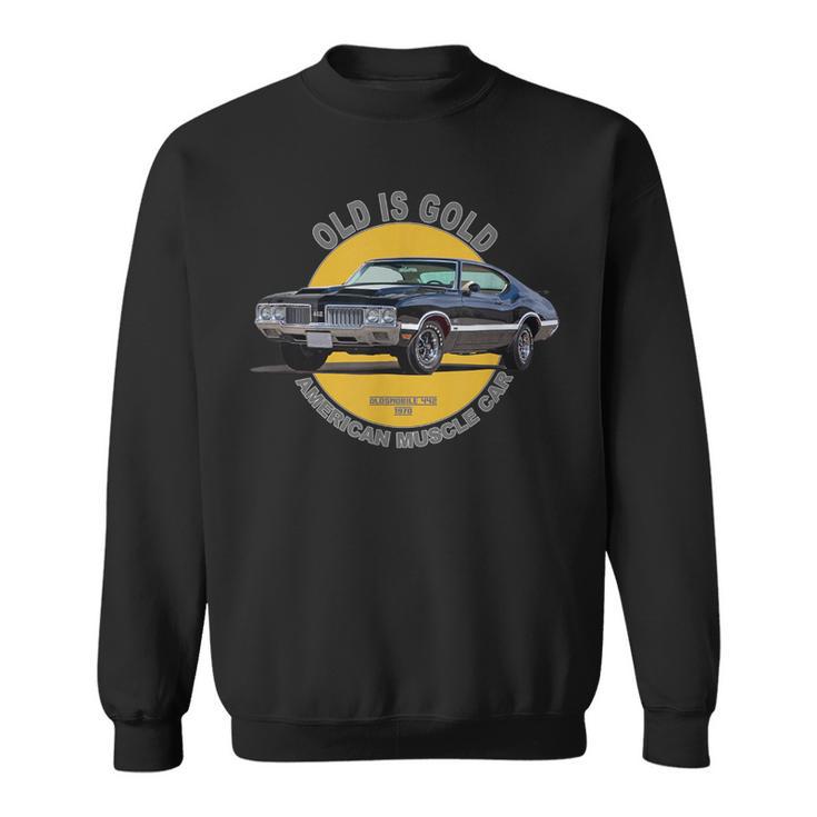 オールズモビル 442 アメリカンマッスルカー 60年代 70年代 オールドイズゴールド スウェットシャツ