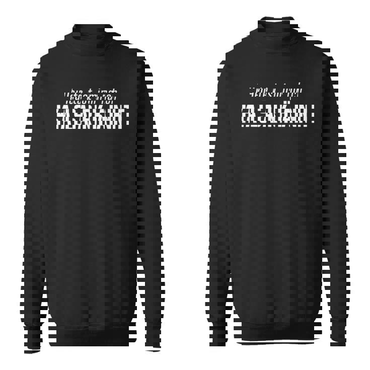 カルサリカンニ スウェットシャツ