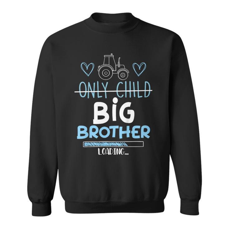 キッズ Big Brother Only Child Tractor Baby Reveal スウェットシャツ